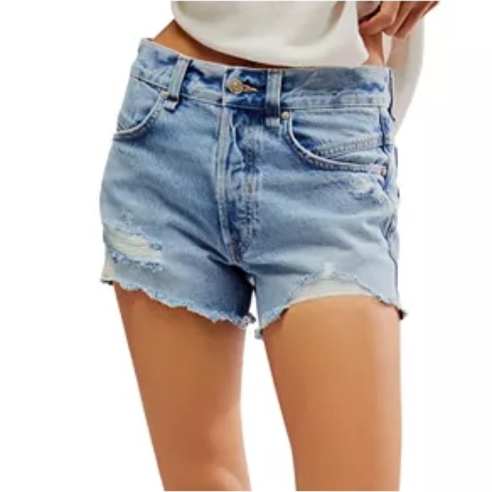 WE THE FREE Now or Never Denim shorts